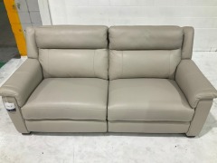 Dover ll 2.5 Seater Leather Recliner Sofa - 3