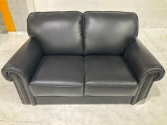 Cambridge 2 Seater Leather Sofa - 2