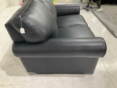 Cambridge 2 Seater Leather Sofa - 8