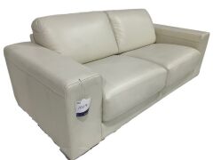 Architect 2.5 Seater Leather Sofabed - 2