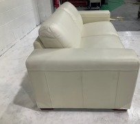 Architect 2.5 Seater Leather Sofabed - 8