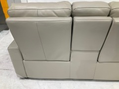 Encore 2 Leather Reclining Home Theatre Sofa - 10