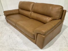 Dion 2.5 Seater Leather Sofa - 3