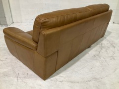 Dion 2.5 Seater Leather Sofa - 5
