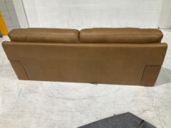 Dion 2.5 Seater Leather Sofa - 6