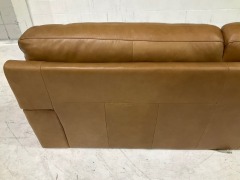 Dion 2.5 Seater Leather Sofa - 7