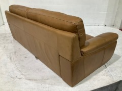 Dion 2.5 Seater Leather Sofa - 10