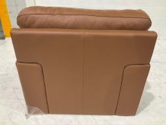 Melbourne Petite Leather Armchair - 5