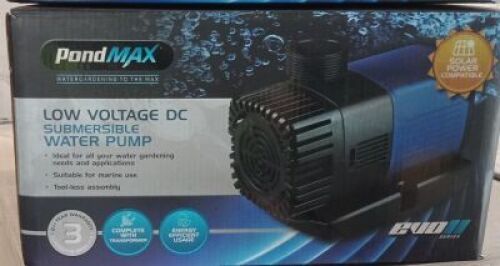 Low voltage DC submersible pump.