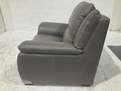 Carlton Leather Electric Recliner Armchair - 6