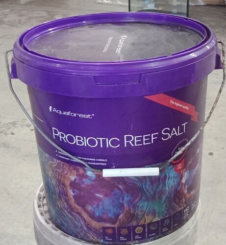 22kg bucket of Probiotic Reef Salt.