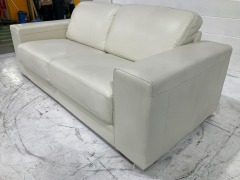 Architect 2.5 Seater Leather Sofabed - 2