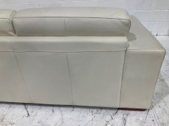 Architect 2.5 Seater Leather Sofabed - 10