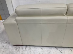 Architect 2.5 Seater Leather Sofabed - 14