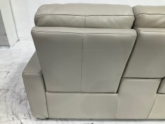 Encore Leather Reclining Home Theatre Sofa - 3