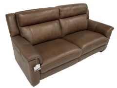 Dover ll 2.5 Seater Leather Electric Recliner Sofa - 2
