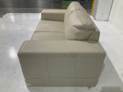 Hudson 2 Seater Leather Sofa - 6