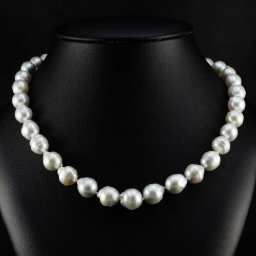 Single Strand Graduated South Sea Pearl Graduated Necklace