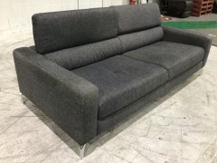 Citti 3 Seater Fabric Sofa - 3