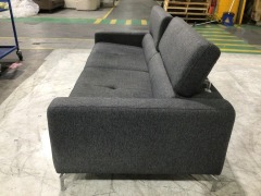 Citti 3 Seater Fabric Sofa - 5
