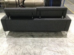 Citti 3 Seater Fabric Sofa - 6