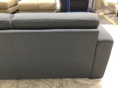 Dex 2.5 Seater Fabric Memory Foam Sofa Bed - 9