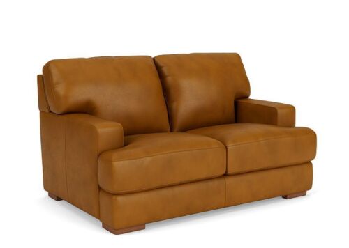 Melbourne Petite 2 Seater Leather Sofa