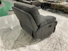 Leroy Fabric Recliner Armchair - 5