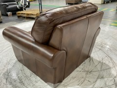 Cambridge Leather Armchair - 5