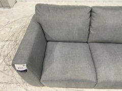 Heston 3 Seater Fabric Sofa - 8