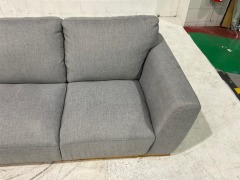 Heston 3 Seater Fabric Sofa - 10