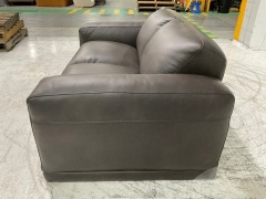 Softy 2 Seater Leather Sofa - 7