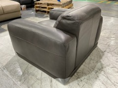 Softy Leather Armchair - 5
