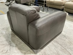 Softy Leather Armchair - 7