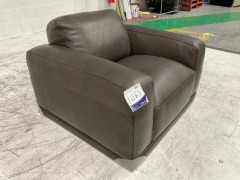 Softy Leather Armchair - 9