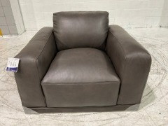 Softy Leather Armchair - 3