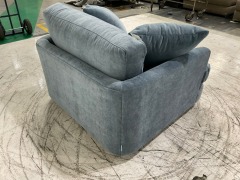 Napa Petite Fabric Swivel Chair - 5