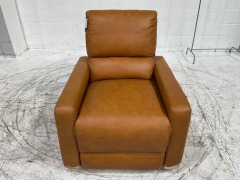 Encore Leather Recliner Armchair - 2