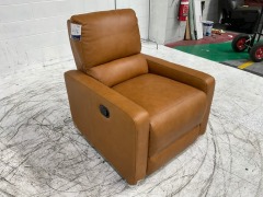 Encore Leather Recliner Armchair - 5