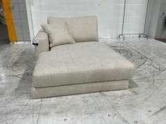 Zara Petite 3 Seater Fabric Corner Modular Lounge with terminal - 3