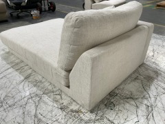 Zara Petite 3 Seater Fabric Corner Modular Lounge with terminal - 6