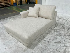 Zara Petite 3 Seater Fabric Corner Modular Lounge with terminal - 7