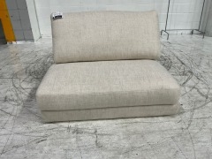 Zara Petite 3 Seater Fabric Corner Modular Lounge with terminal - 10