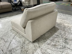 Zara Petite 3 Seater Fabric Corner Modular Lounge with terminal - 12