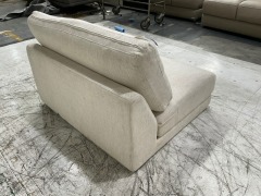 Zara Petite 3 Seater Fabric Corner Modular Lounge with terminal - 13