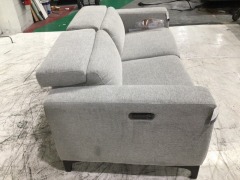 Cameo 2 Seater Fabric Electric Recliner Sofa - 10