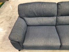 Dion 2.5 Seater Fabric Sofa - 3