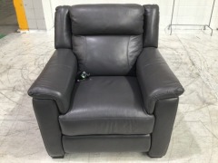 Leather Recliner Armchair - 2