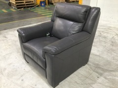 Leather Recliner Armchair - 3