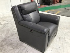 Leather Recliner Armchair - 5